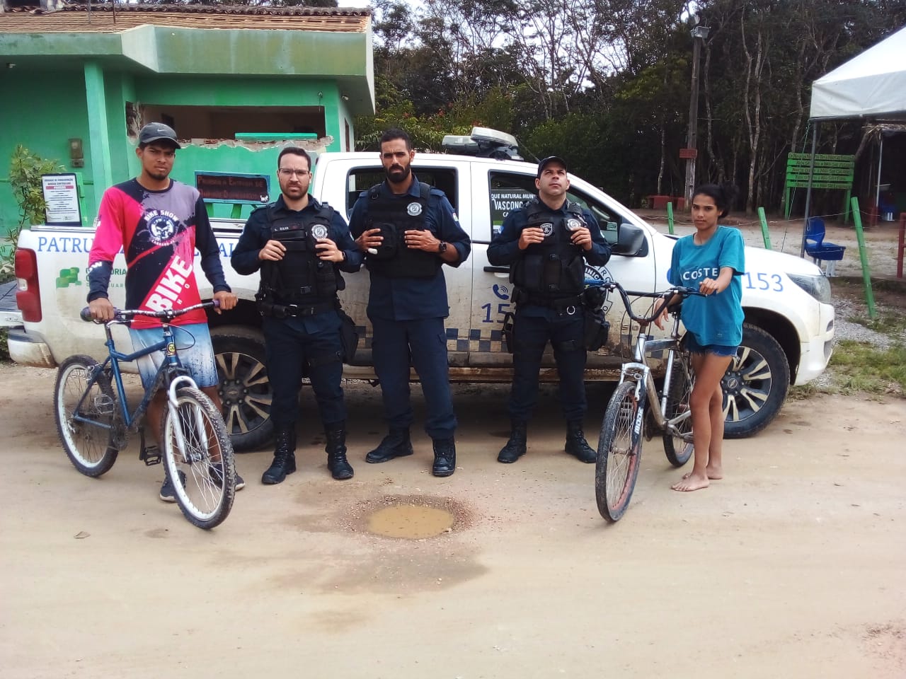 Guarda Municipal de Caruaru recupera bikes tomadas de assalto