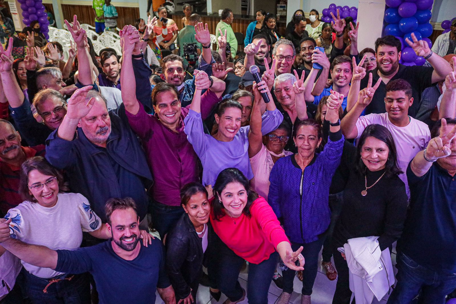 Em Arcoverde, Raquel Lyra participa do lançamento da pré-candidatura de Eduíno Filho para deputado federal