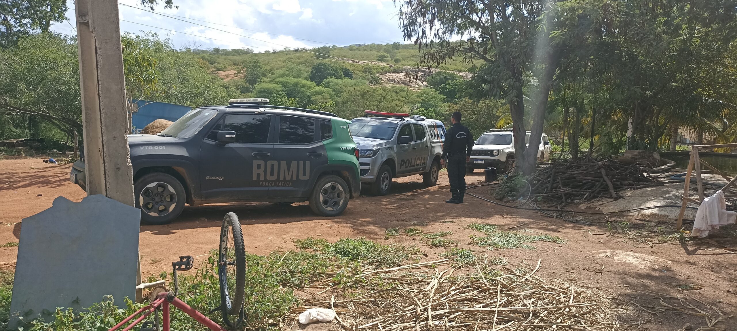 Polícia Militar e GCM realizam operação em Brejo da Madre de Deus