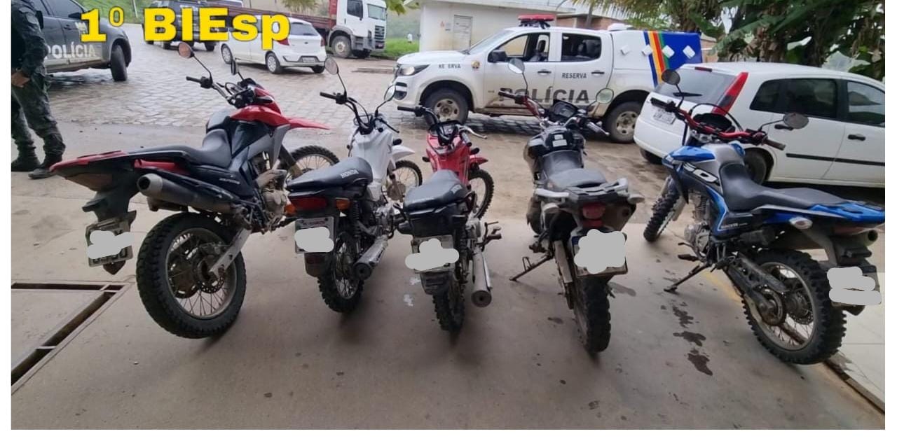 Quadrilha especializada em roubo de moto é capturada pelo 1°BIESp