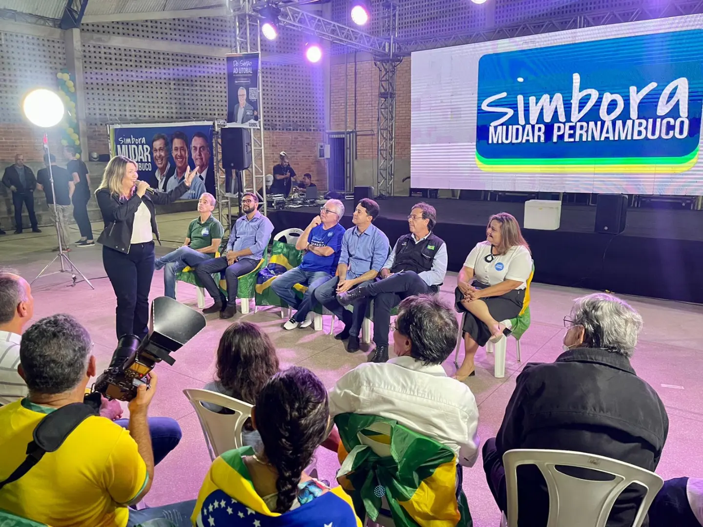 Gilson Machado e Anderson Ferreira participam do   encontro “Simbora Mudar” em  Araripina