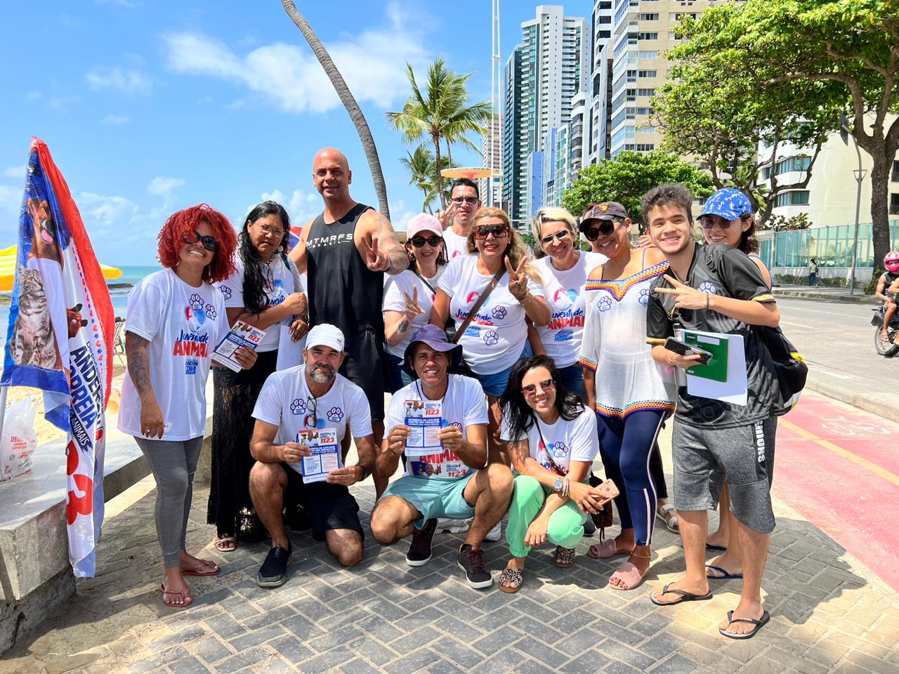 Em visitas no Recife e no Cabo, Anderson Correia leva esperança por progresso na causa animal de Pernambuco