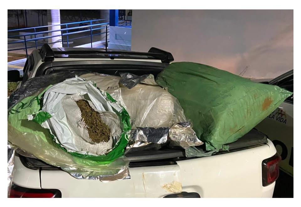 Homem é preso com 45k de maconha em Pernambuco se