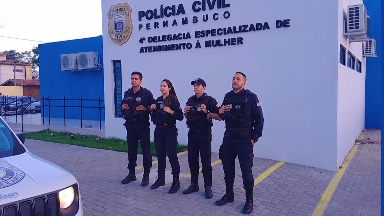 Guarda Municipal de Caruaru prende suposto agressor de esposa em Lagoa do Algodão em Caruaru