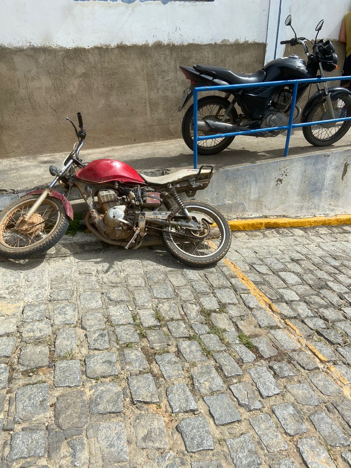 Brejo da Madre de Deus registra o primeiro flagrante de moto de sucata após nova lei, condutor foi para audiência de custódia