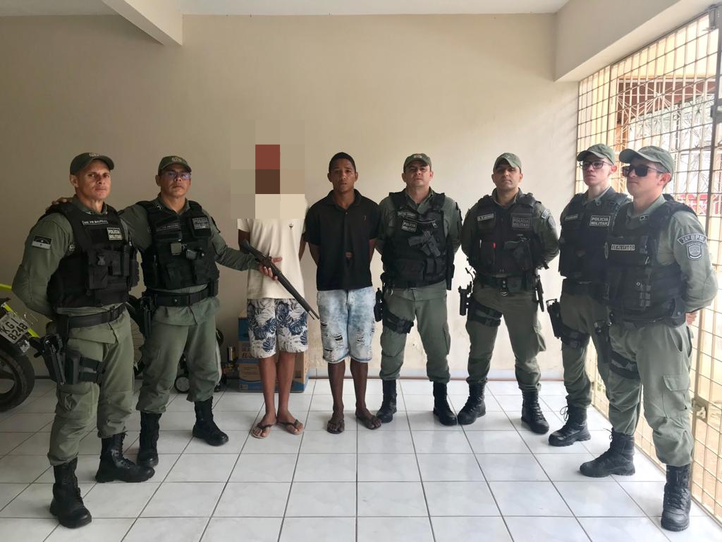 ROUBO A MÃO ARMADA FRUSTRADO APÓS AÇÃO POLICIAL CONJUNTA EM BREJO DA MADRE DE DEUS