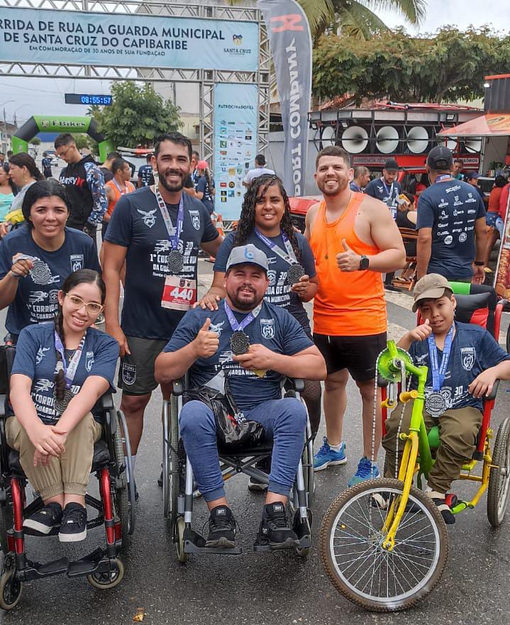 Jornalista Kalebe Pereira participa da corrida dos 30 anos da GCM de Santa Cruz do Capibaribe