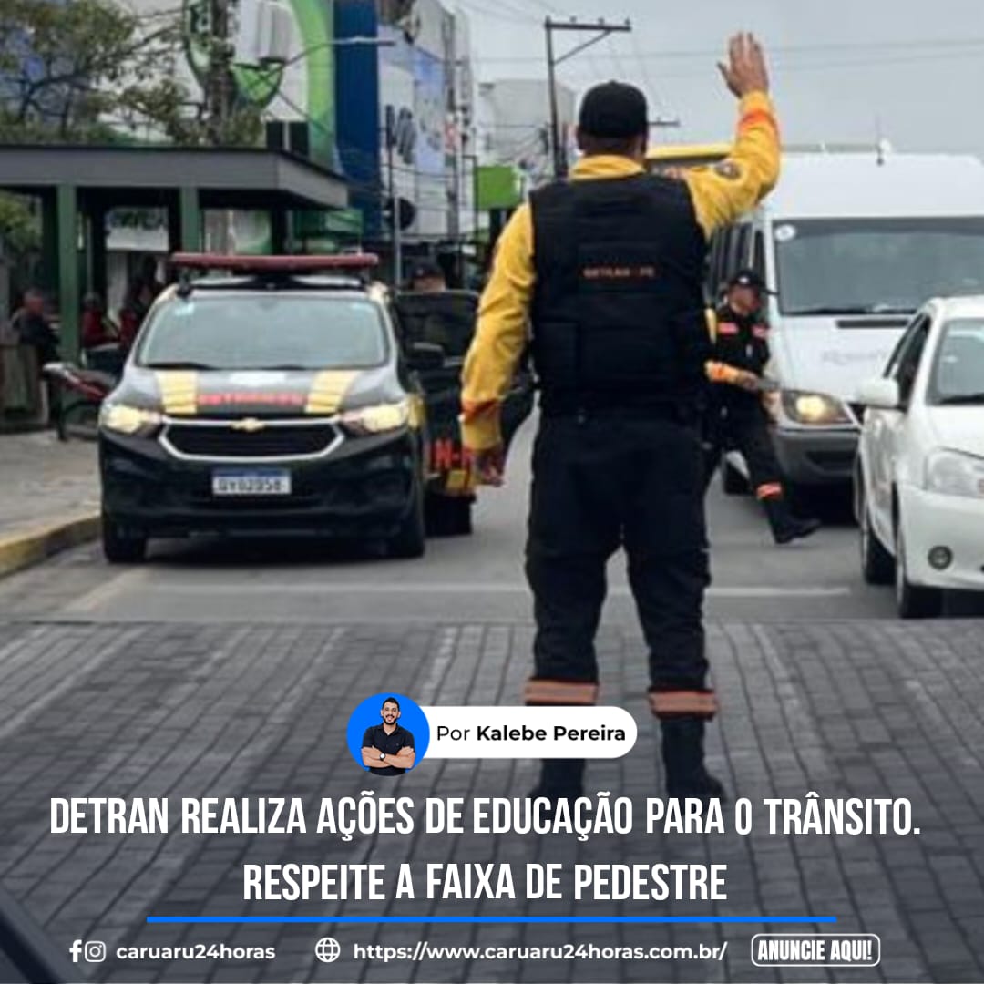 Detran de Pernambuco inicia educação no trânsito no Estado