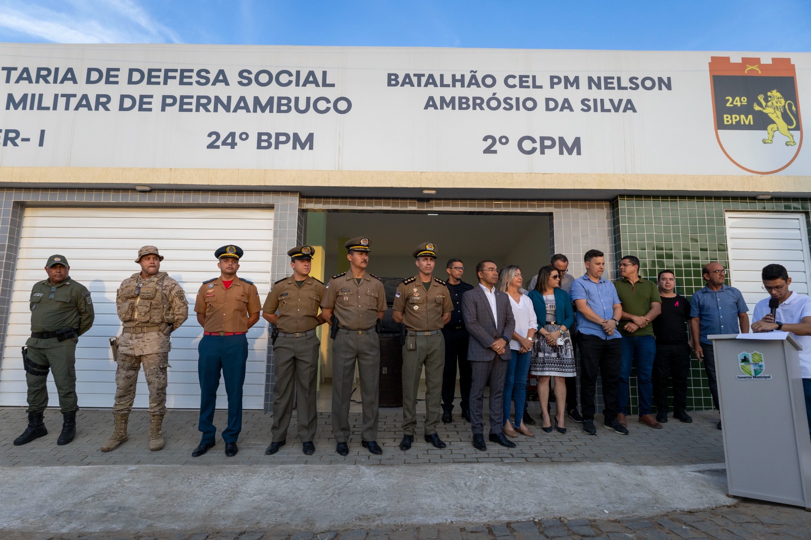 Prefeitura de Toritama entrega novas instalações para a Polícia Militar