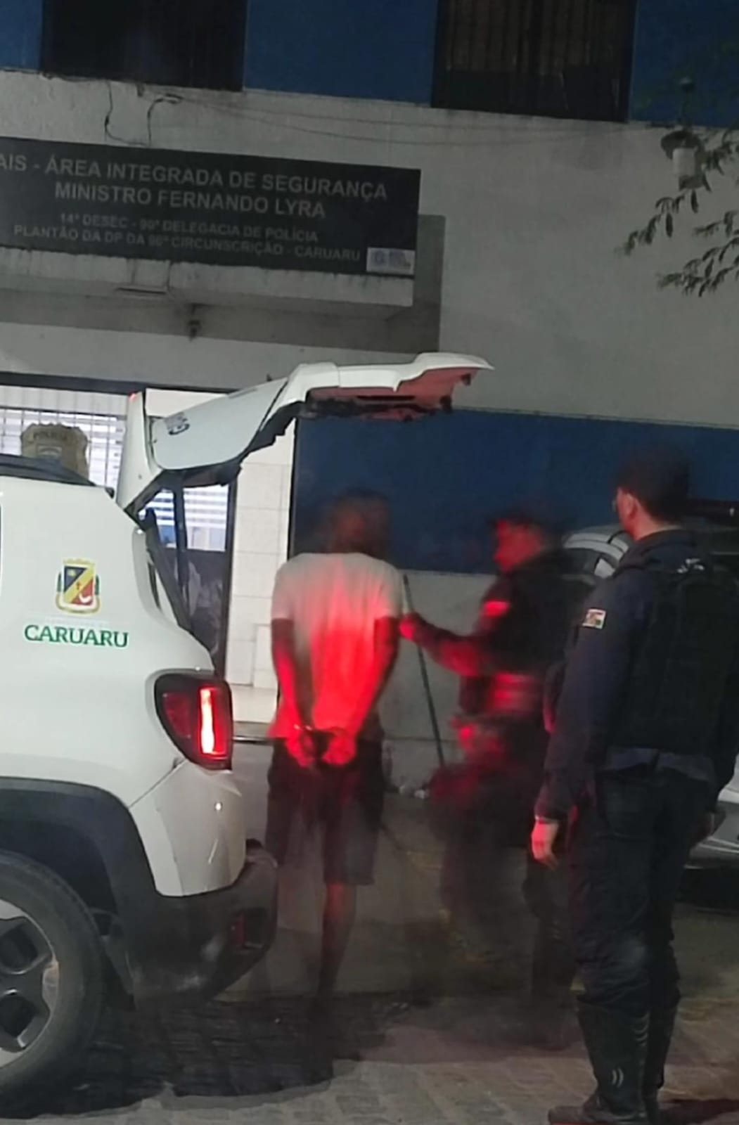 Central Integrada de Monitoramento auxilia Guarda Municipal de Caruaru na identificação de suspeito de roubo