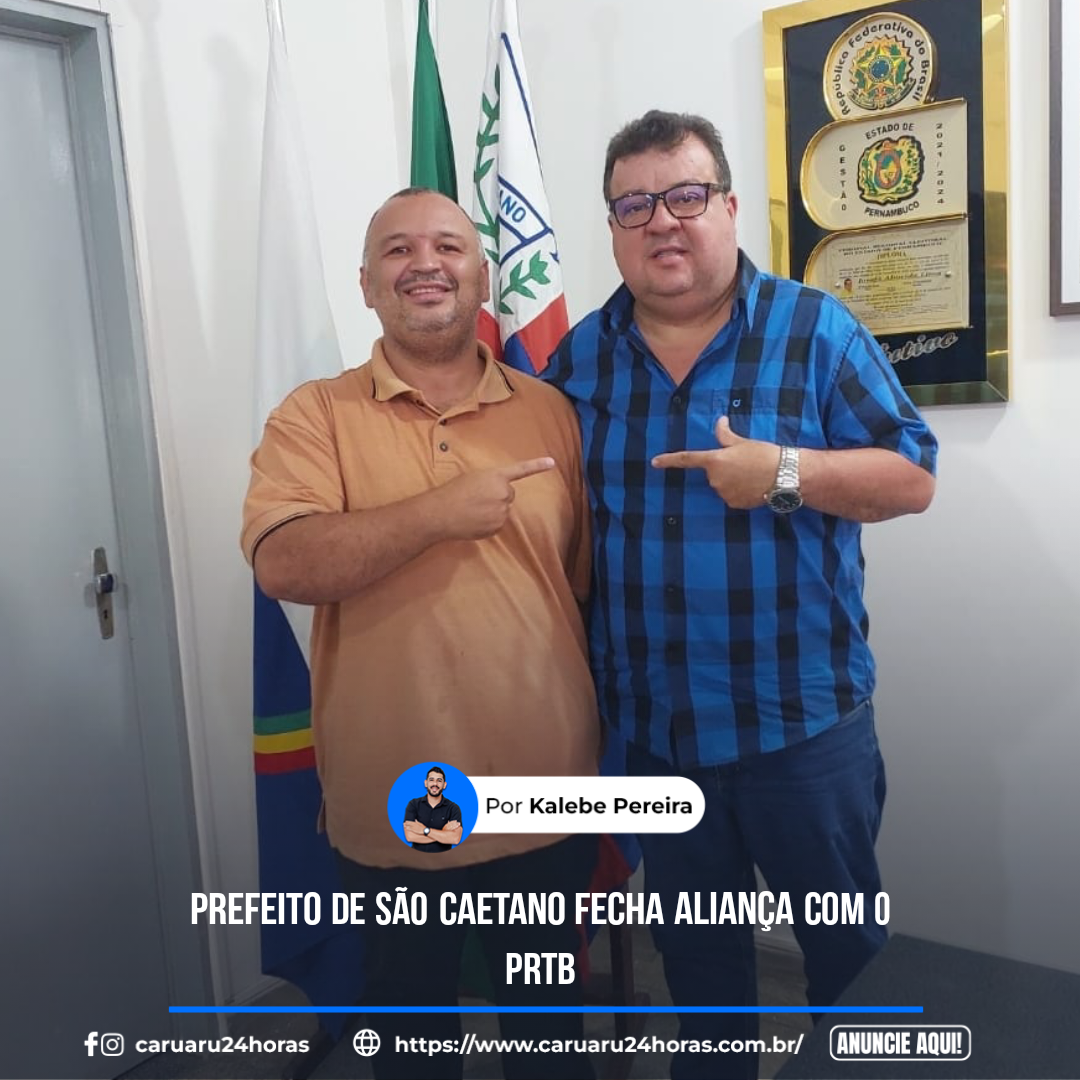 Prefeito de São Caetano faz aliança com o PRTB