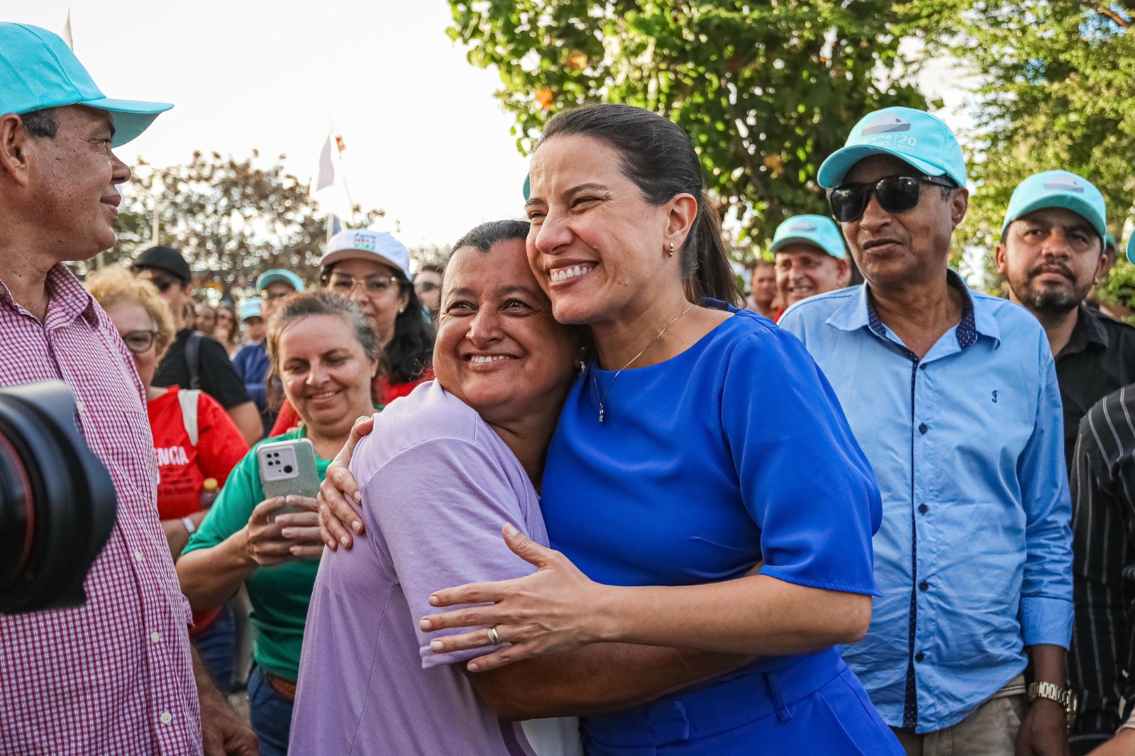 Ao lado do ministro Wellington Dias, governadora Raquel Lyra celebra investimento de R$ 61 milhões do governo federal para o Programa Cisternas em Pernambuco