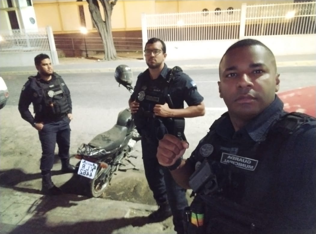 Guarda Municipal de Caruaru recupera mais uma motocicleta roubada