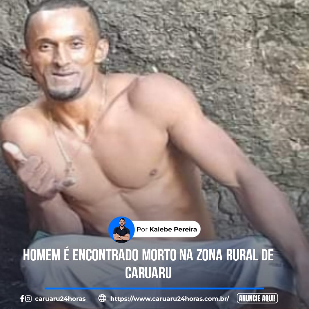 Homem que havia desaparecido de Brejo foi encontrado sem vida em Caruaru