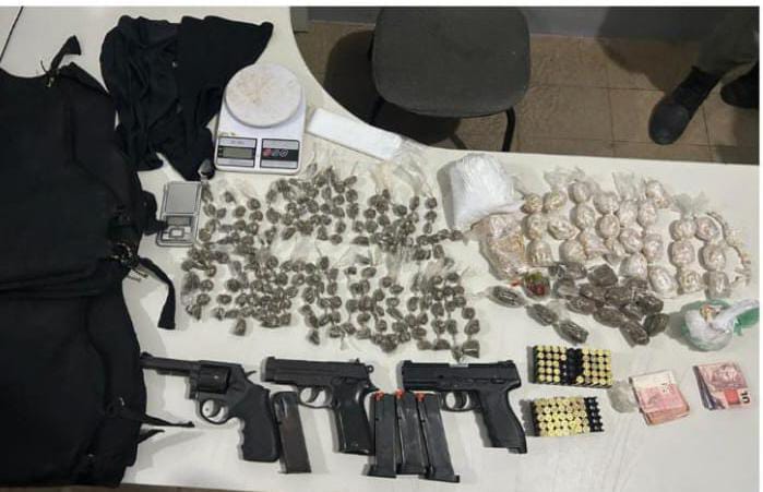 Policia Militar de Pernambuco retira drogas e armas de circulação
