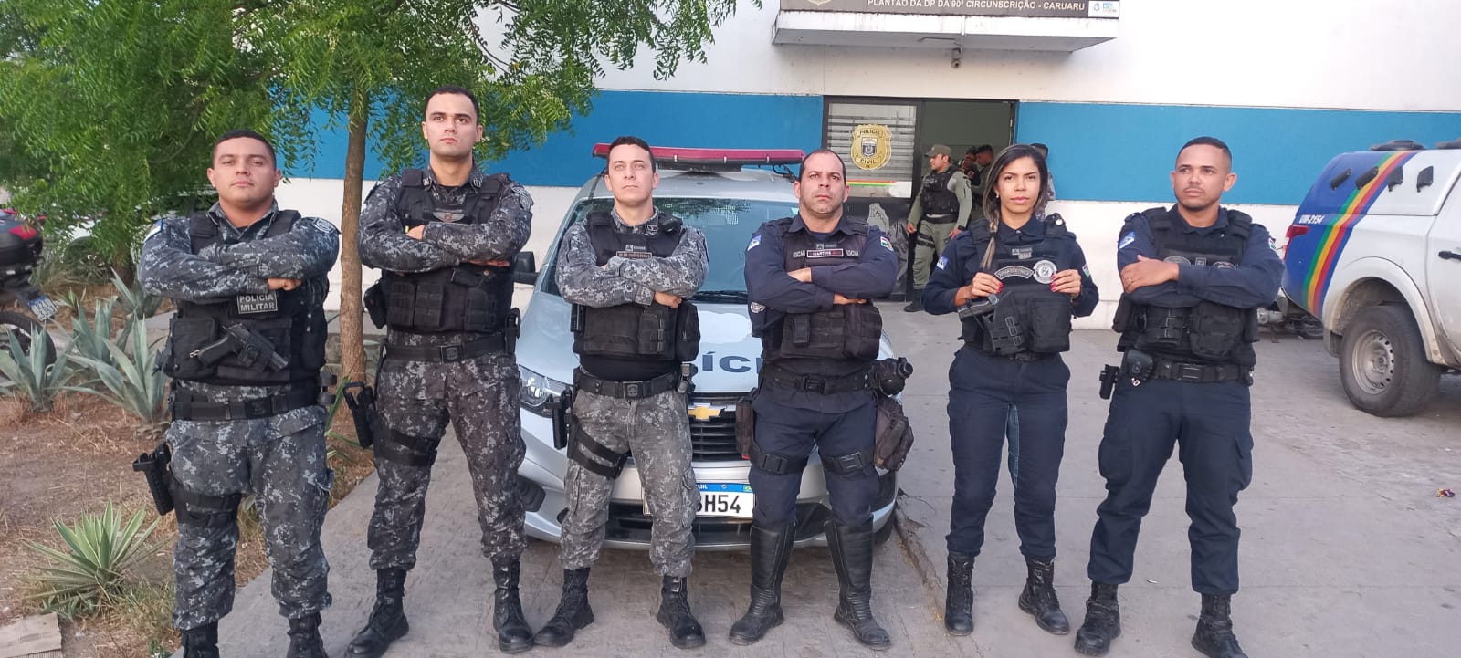 Guarda Municipal de Caruaru e Polícia Militar prendem criminosos com drogas e veículos roubados