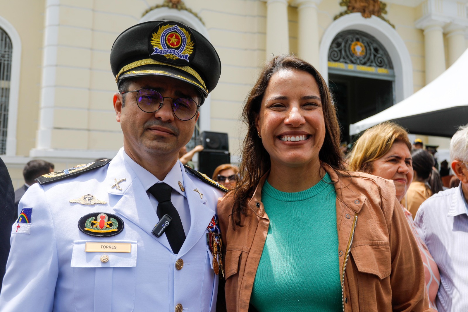 Governadora Raquel Lyra empossa coronel Ivanildo Torres como comandante da Polícia Militar de Pernambuco