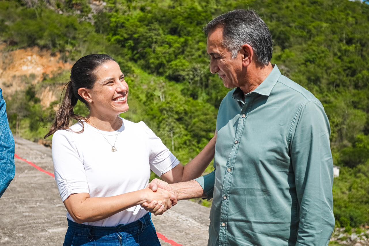 Governadora Raquel Lyra e ministro Waldez Góes assinam ordem de serviço para concluir a Barragem Panelas II