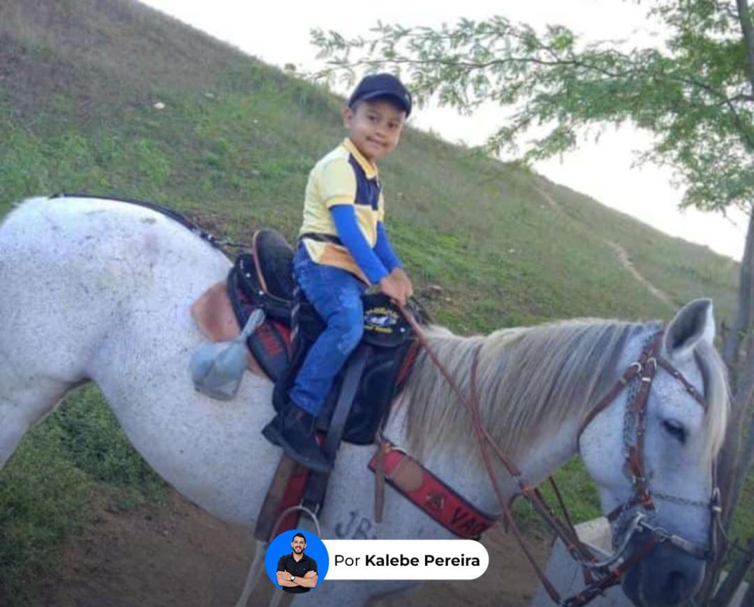 Garotinho de 4 anos de idade morre após ser arrastado por  cavalo no Agreste