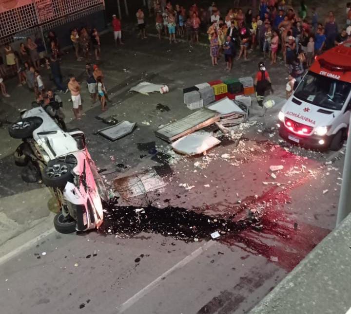 Polícia prende em flagrante caminhoneiro que causou acidente no viaduto em Caruaru