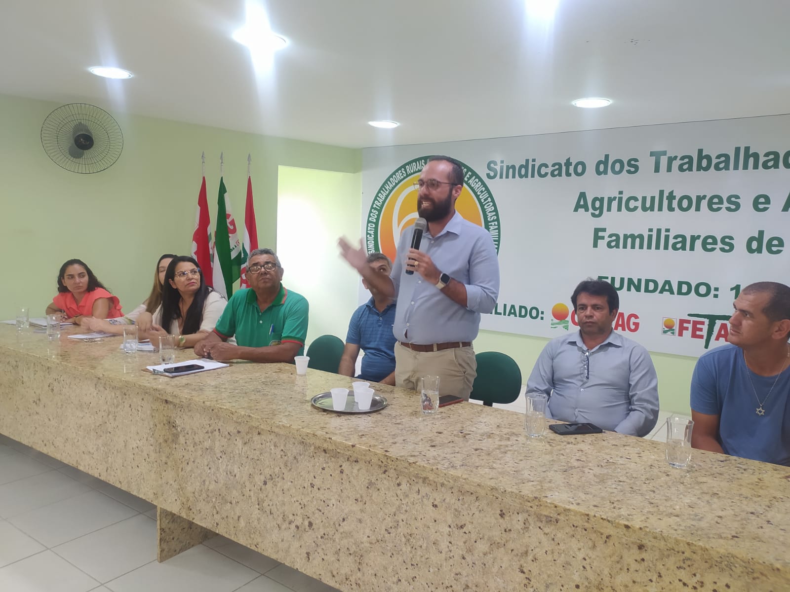 Prefeitura de Caruaru participou de reunião do Sindicato dos Trabalhadores e Trabalhadoras Rurais, Agricultores e Agricultoras Familiares de Caruaru