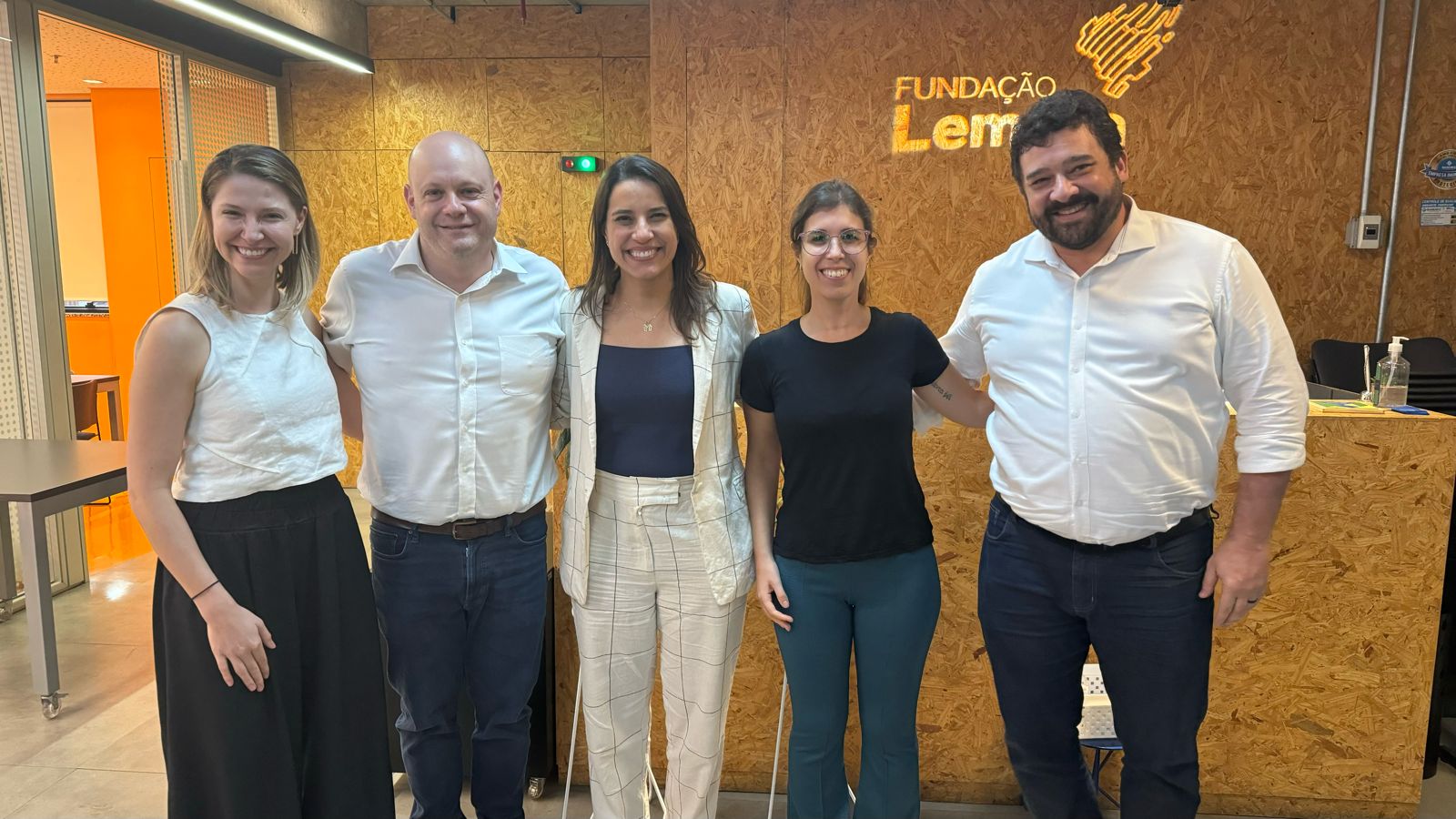 Em agenda em São Paulo com direção da Fundação Lemann, Raquel Lyra dialoga sobre ações em Pernambuco
