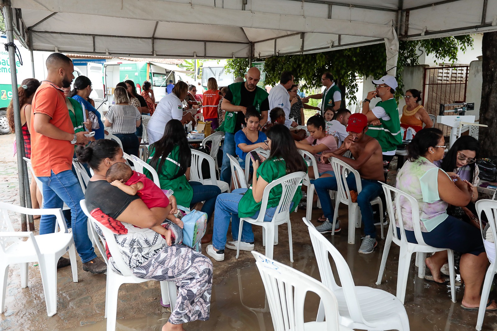 Caravana da Saúde e Cidadania é realizada no povoado de Riacho Doce, em Caruaru