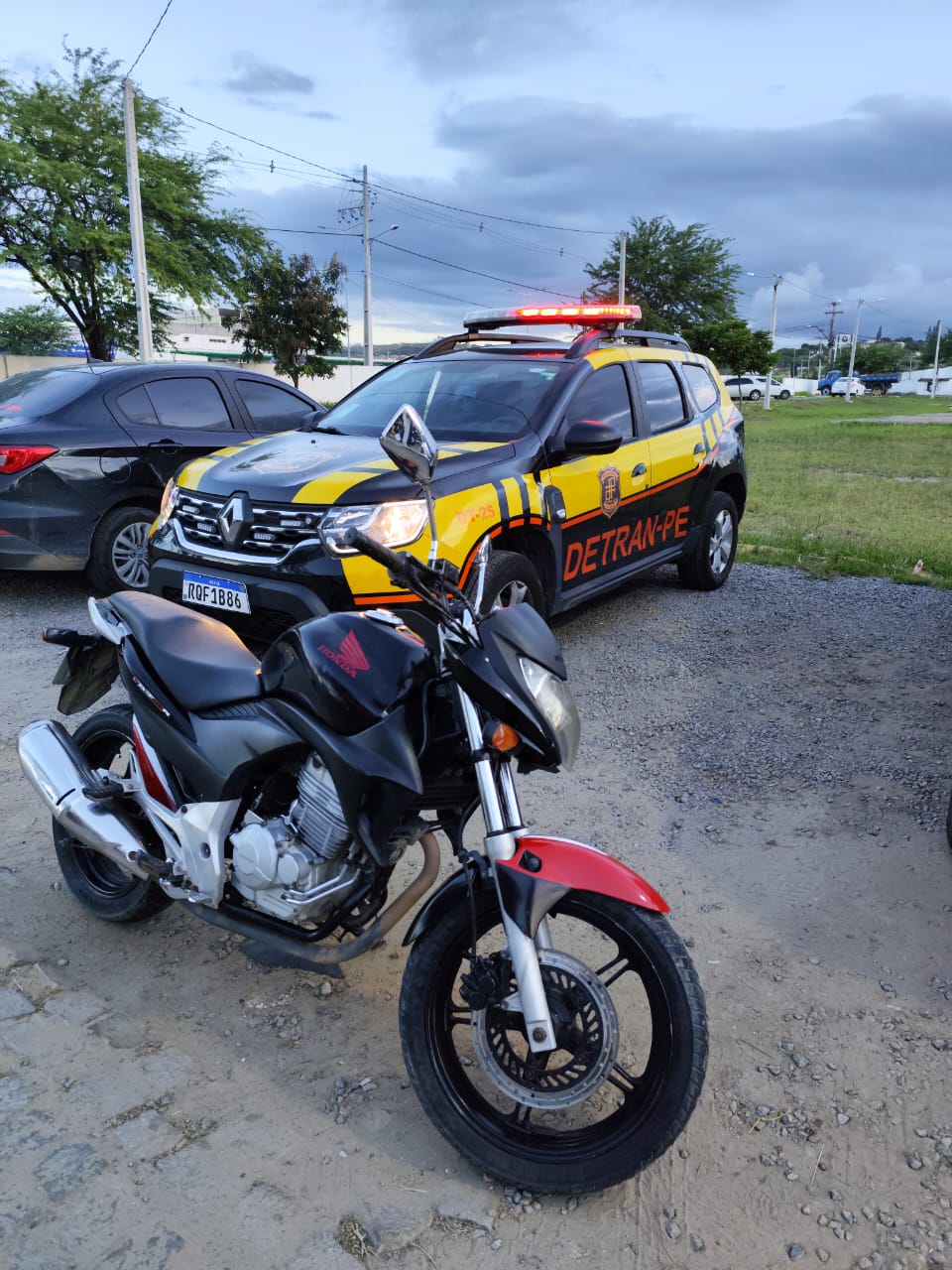 Unidade de Operações do DETRAN PE Recupera Motocicleta Furtada em Menos de 24 Horas