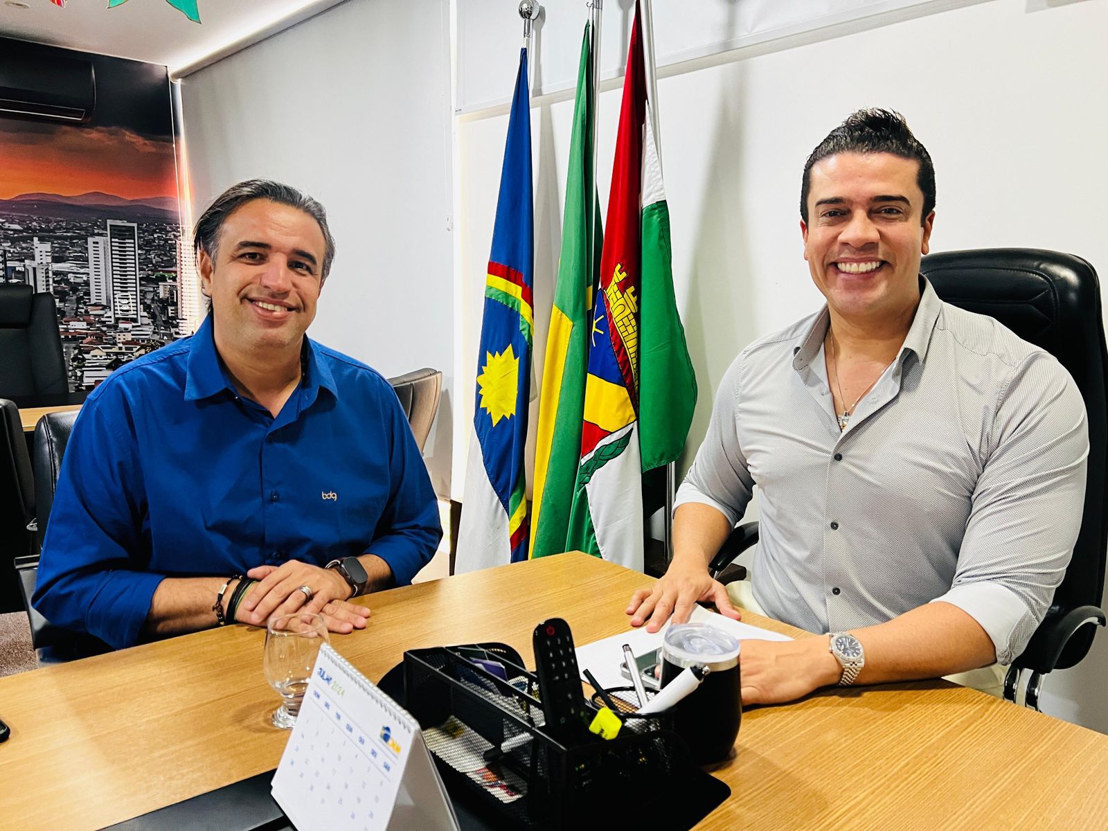Bruno Lambreta elogia a forma de diálogo e parcerias do prefeito Rodrigo Pinheiro com a Câmara Municipal