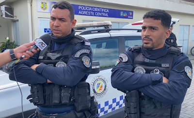 Guarda Municipal de Caruaru prende dupla por arrombamento de lanchonete no centro da cidade