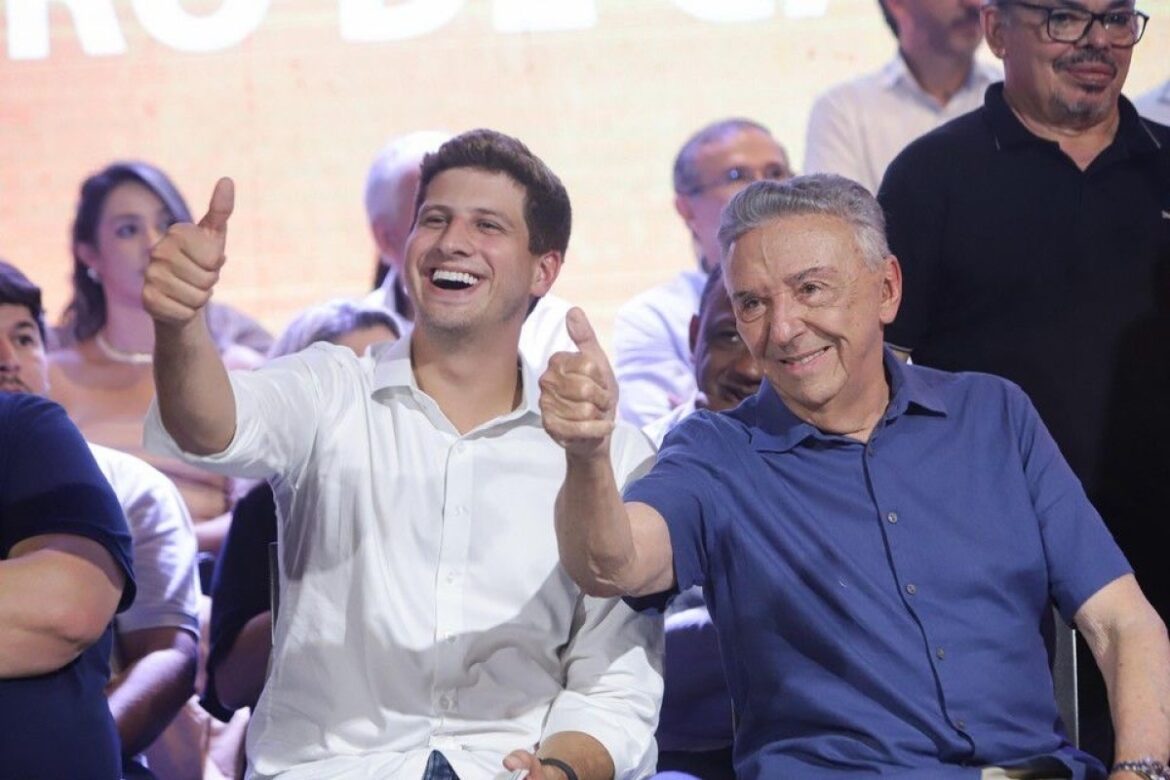 João Campos e lula no palanque de Queiroz, vai esquentar a política de Caruaru