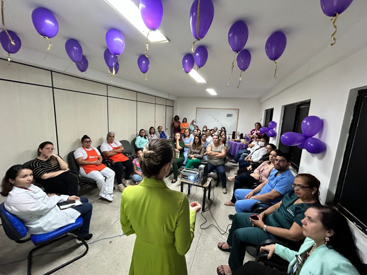 Agosto Lilás é lembrado no Hospital Regional do Agreste