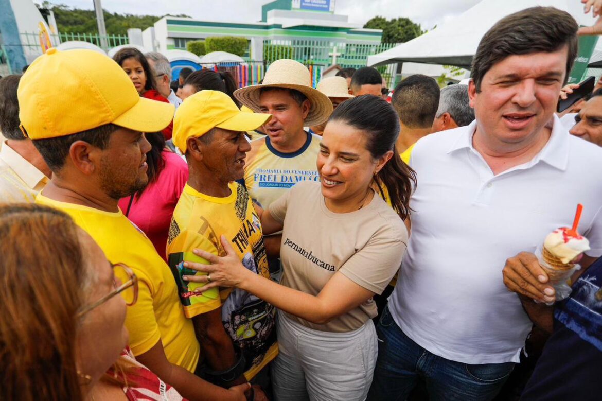 Em São Joaquim do Monte, governadora Raquel Lyra celebra a Romaria do Venerável Frei Damião