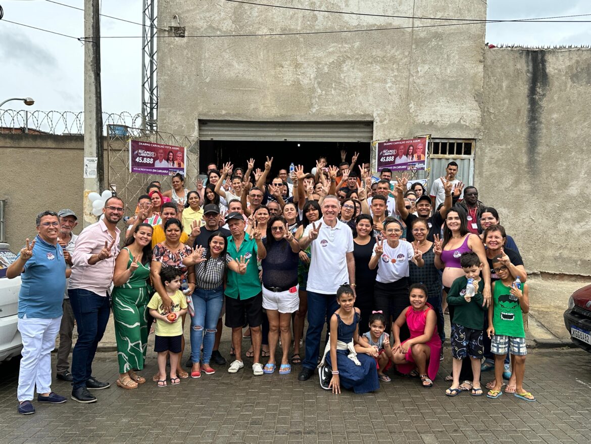 Campanha de Ricardo Liberato segue alimentando a força do nome Liberato nas eleições de Caruaru