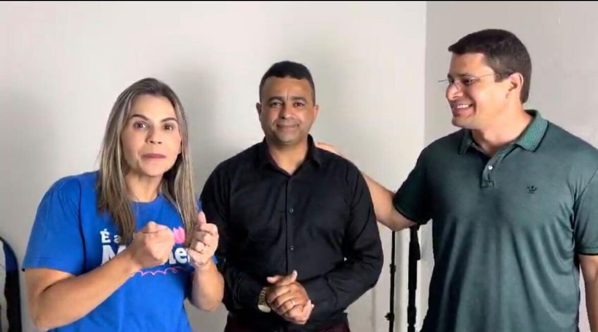 Deputados Clarissa e Junior Tércio Declaram Apoio ao Candidato a Vereador de Caruaru Adilson Brindes