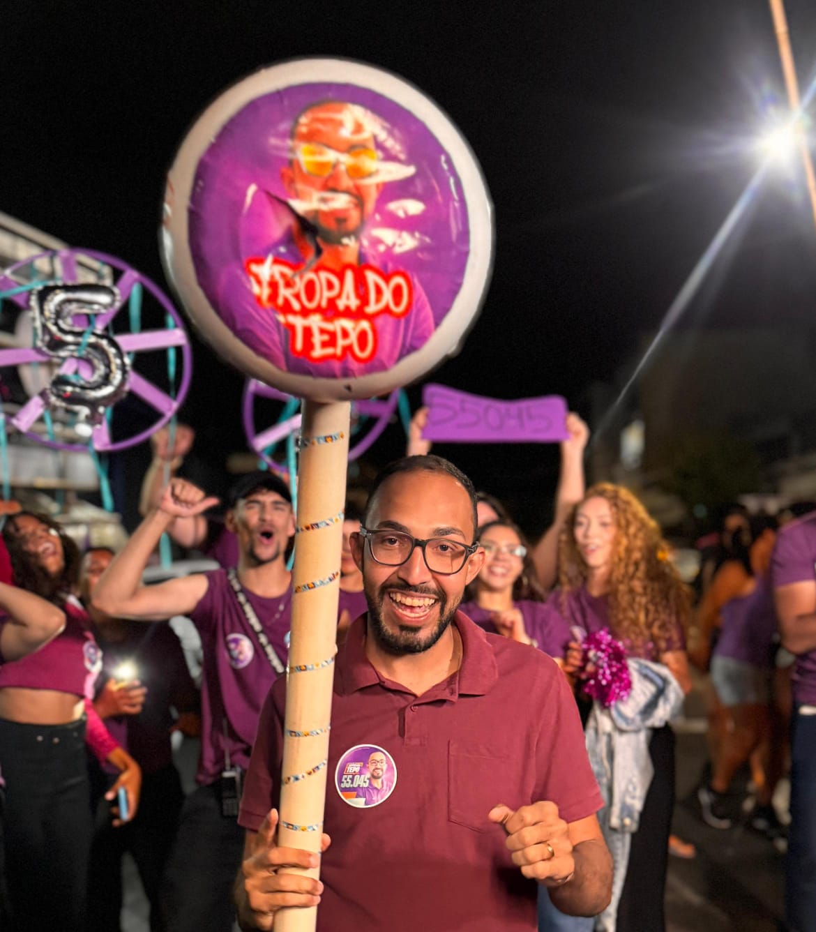 Jefferson Tepo faz grande carreata pelos bairros Cidade Jardim, Vassoural e Santa Rosa