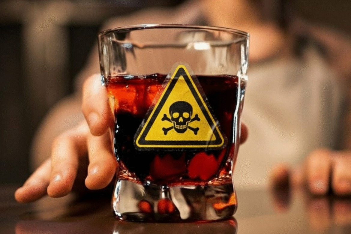 46 casos confirmados de intoxicação por metanol