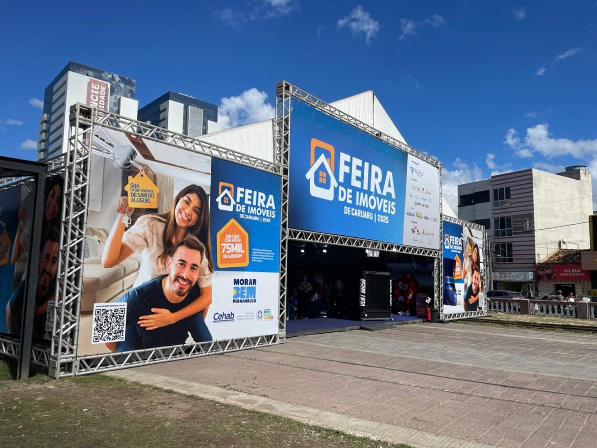 Feira de Imóveis de Caruaru deve movimentar R$ 90 milhões em negócios