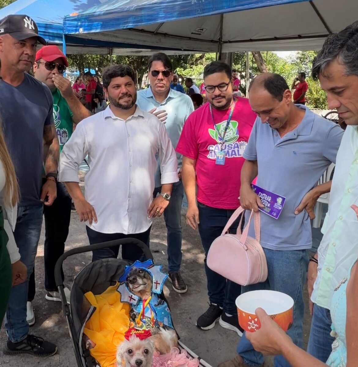 Anderson Correia participa de lançamento da campanha estadual de castração solicitada por seu mandato ao Estado