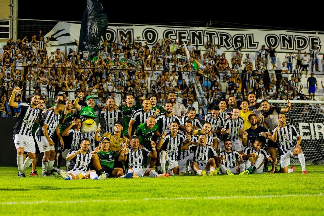 Augusto Potiguar brilha, Central vira sobre o Sousa e soma pontos importantes