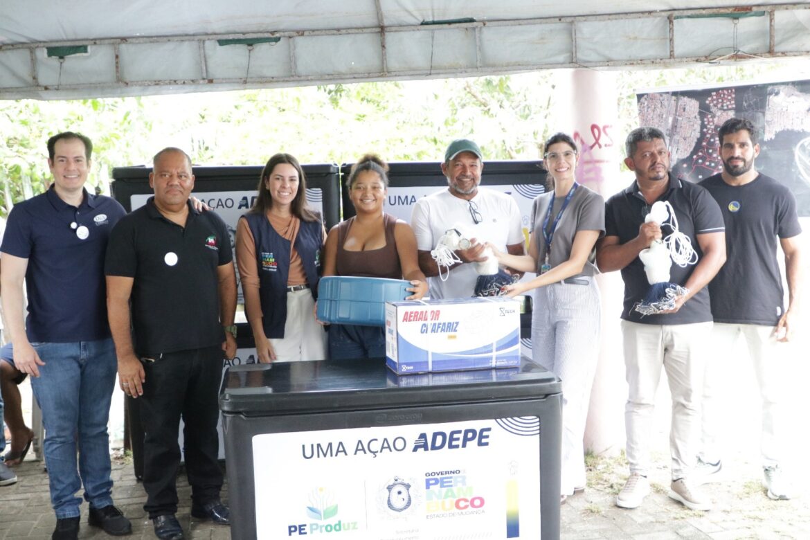 Governo de Pernambuco, por meio da Adepe, investe R$ 160 mil para fortalecer aquicultura artesanal em comunidades tradicionais do Recife