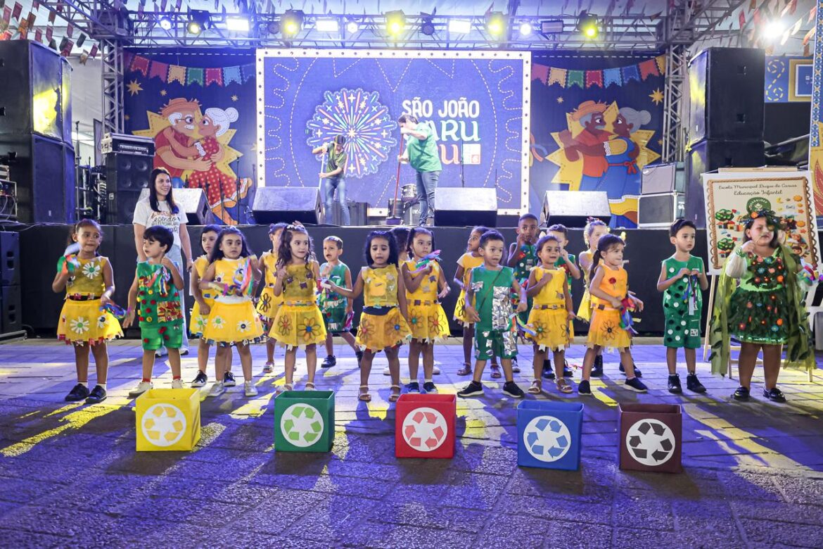 Alunos da rede municipal de Caruaru aprendem sobre educação ambiental e sustentabilidade no Maior e Melhor São João do Mundo