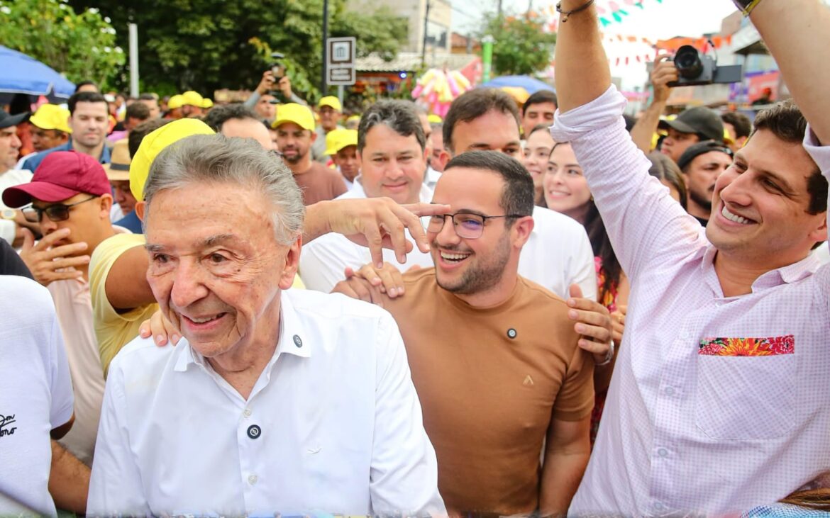 VITINHO MAIA SEGUE AO LADO DE QUEIROZ E PARTICIPA DE AGENDA COM JOÃO CAMPOS NO ALTO DO MOURA
